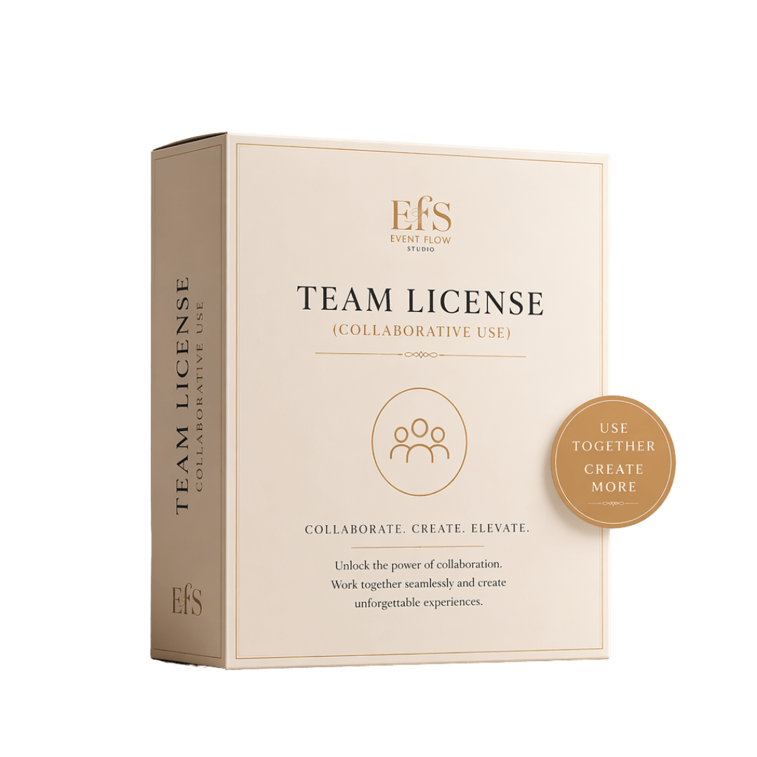 TEAM LICENSE (Collaborative Use)